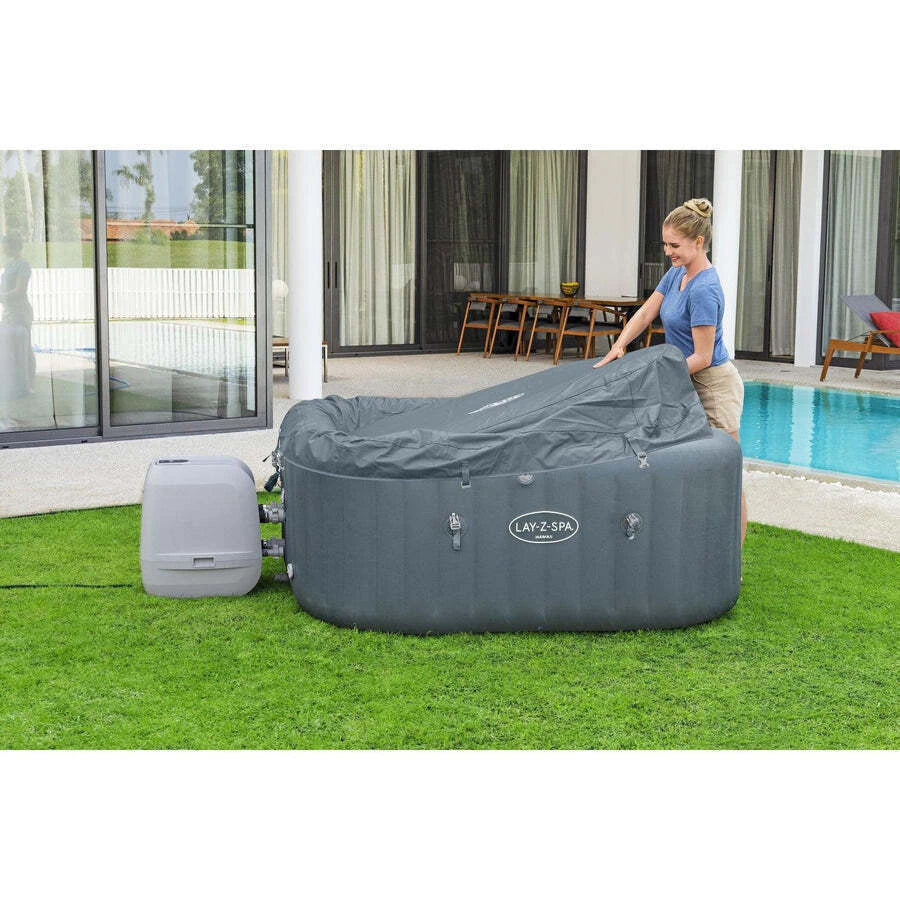 Hot Tub Inflable Hawaii Hidromasaje 6 Pers Bestway
