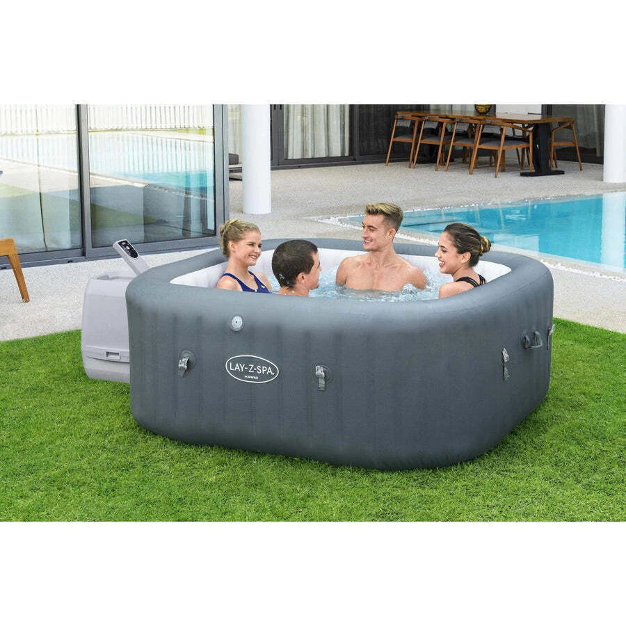 Hot Tub Inflable Hawaii Hidromasaje 6 Pers Bestway
