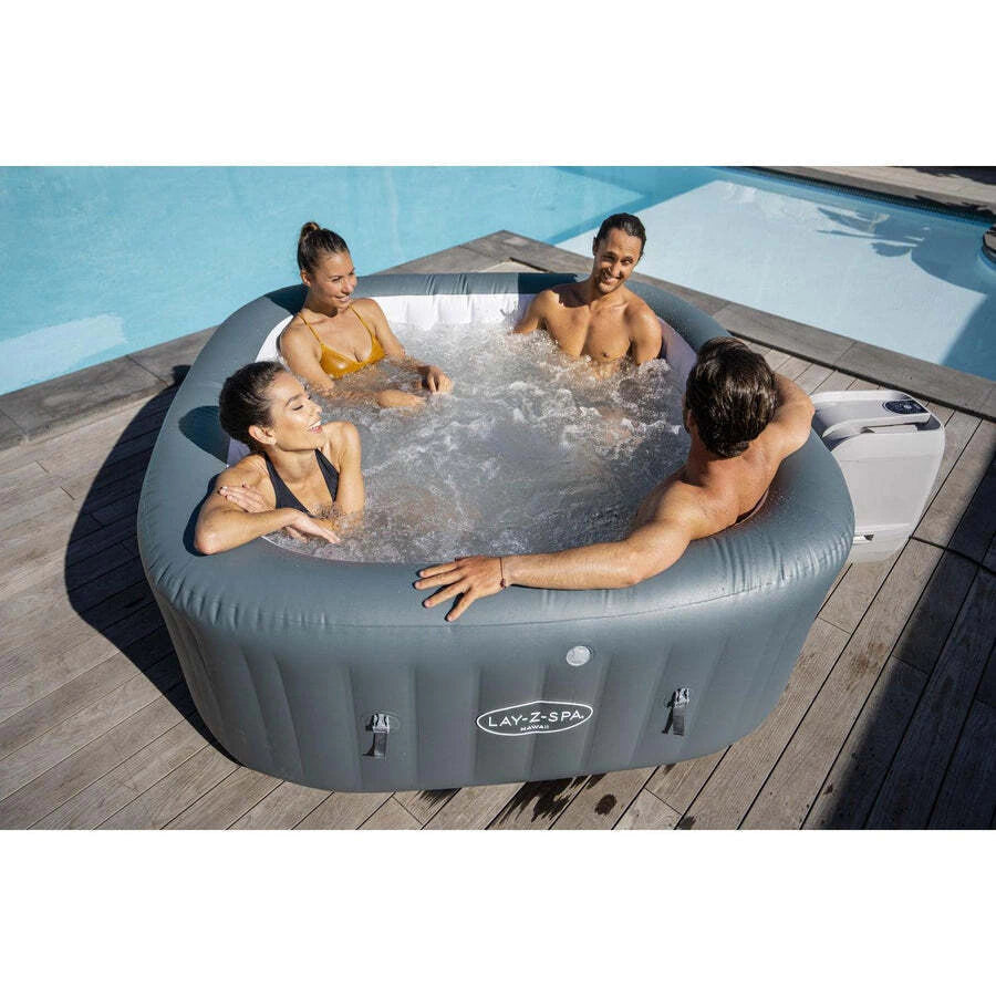 Hot Tub Inflable Hawaii Hidromasaje 6 Pers Bestway