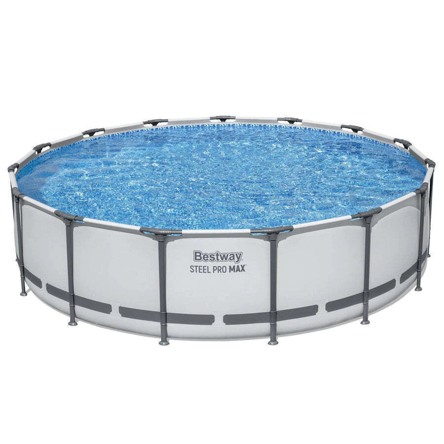 Piscina Bestway Redonda Steel ProMax Filtro+Acces 4,57X1.07M